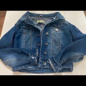 YMI Denim Distressed Jacket